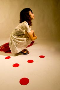 Menstruationssmerter hos en kvinde