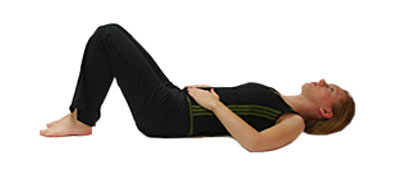 pilates øvelser - vejrtrækning