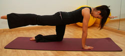 pilates øvelser
