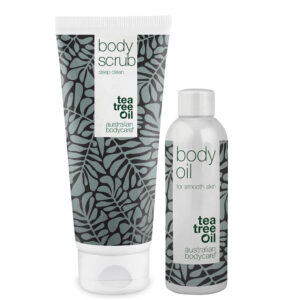 2 - pak til appelsinhud - 2 produkter til at mindske synligheden af appelsinhud og cellulite - Body Oil (80ml) + Body Scrub (200ml)