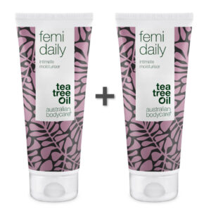 2 stk. Femi Daily intimgel mod kløe, svie og tørhed - Intim gel mod intimproblemer som uønsket lugt - 2 x 100 ml - 249,95,-