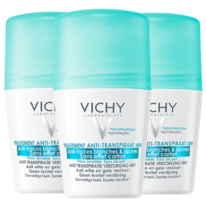 3 x Vichy Antiperspirant Deodorant Roll-On 48H (50 ml)