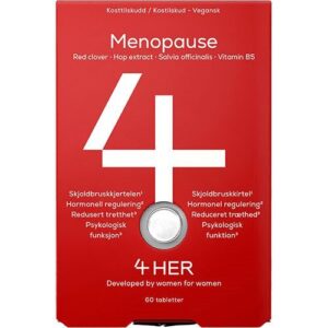 4HER Menopause - 60 tabletter