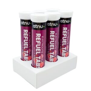 6 x ATNU Refuel Elektrolyte Tabs Red Berries (20 tabl)