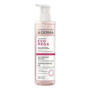 A-DERMA Exomega Calming Cleansing Gel - 200 ml.