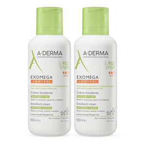 A-DERMA Exomega Control Cream DUO - 2 x 400 ml.