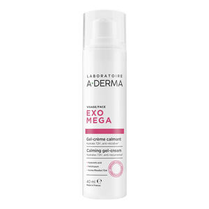 A-DERMA Exomega Face Calming Gel-Cream - 40 ml.