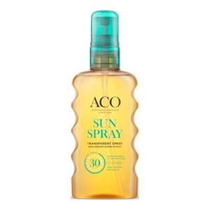 ACO Sun Transparent Spray SPF30 - 175 ml.