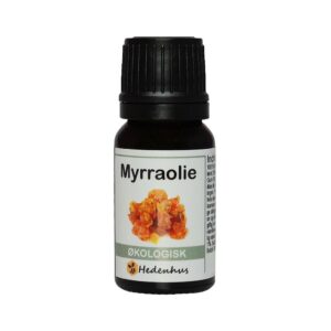 Æterisk myrraolie økologisk 2,5 ml - Vanddampdestilleret, til tør, fedtet og moden hud - Hedenhus