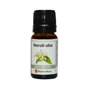 Æterisk neroli olie, økologisk, 20 ml, sød blomsterduft, til alle hudtyper - Hedenhus - Velegnet til følsom hud, massage