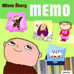 Alfons åberg - Memo - Sjovt Huskespil - Barbo Toys