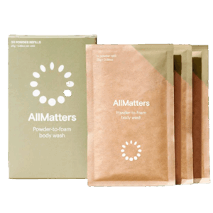 AllMatters Body Wash Pulver Refills (3 stk)
