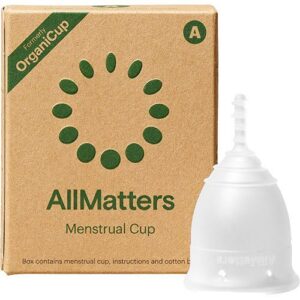 AllMatters OrganiCup model A menstruationskop, 1 stk