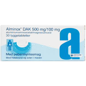 Alminox DAK Tyggetabletter (30 stk)