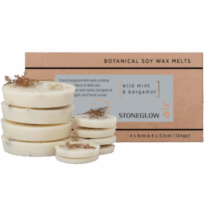 Ambience Stoneglow Vegansk Soja Duftvoks Vild Mint & Bergamot (10 stk)