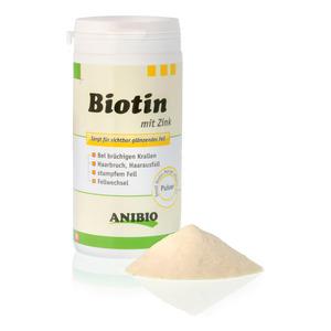 Anibio Biotin med zink - 260 gr