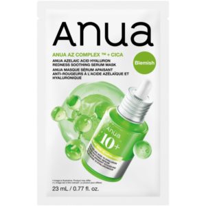Anua Azelaic Acid Hyaluron Redness Soothing Serum Mask (1 stk)