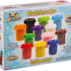 Artkids - 12 Cans Clay (32847)