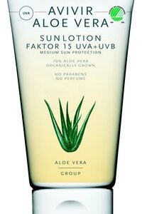 Avivir Aloe Vera Sun Lotion SPF 15 • 150 ml.