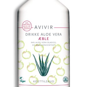 Avivir Drikke Aloe Vera med æblesmag - 1000 ml.
