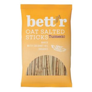 BETT´R Havresnacks m Gurkemejerod Ø (50 g)