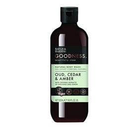 Baylis & Harding Goodness Body Wash oud, cedar & amber • 500ml.