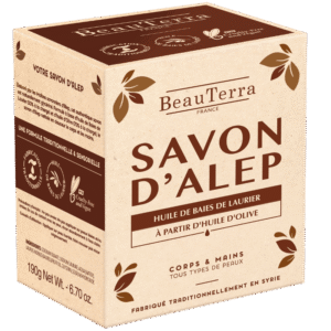 Beau Terra Traditionel Aleppo Sæbebar Uden Parfume (190 g)