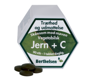 Berthelsen Jern + C (90 tabletter)