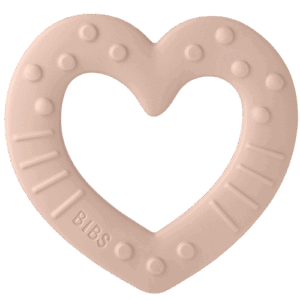 Bibs Baby Bitie Heart Blush (1 stk)