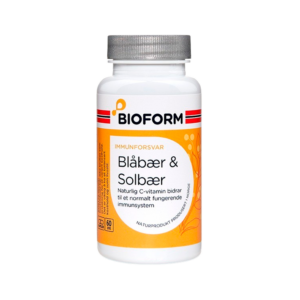 Bioform Blåbær & Solbær (60 kaps)