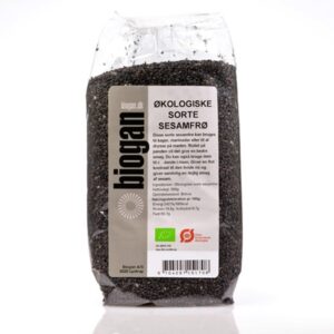 Biogan Sesamfrø Sorte Ø (500 gr)