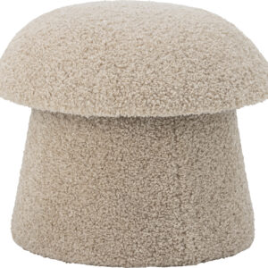 Bloomingville - Bocca Puf Med Opbevaring - Natur - Polyester