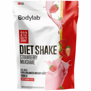 Bodylab Diet Shake Strawberry Milkshake (1000 g)