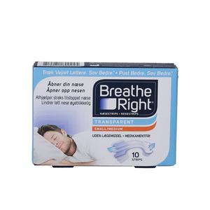 Breathe Right - Næsestrips - 10 stk.
