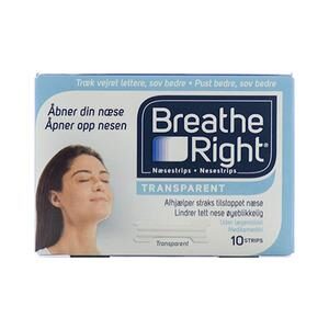 Breathe Right - Næsestrips - 10 stk.