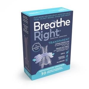 Breathe Right Næsestrips S/M- 30 stk.