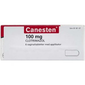 Canesten 100 mg 6 stk Vaginaltabletter