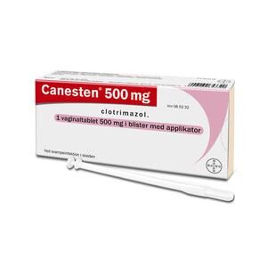 CanestenÂ® Vaginal Tablet 500mg - 1 stk