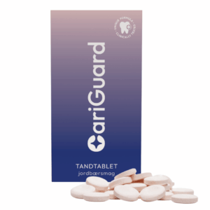 CariGuard Tandtablet med Mælkesyrebakterier og L-arginin til Mundflora, Tænder og Mund (30 stk)