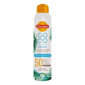 Carroten Dry Mist SPF50 Coconut Dreams - 200 ml.