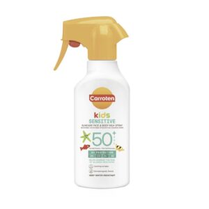 Carroten - Kids Sensitive Sun Face & Body Milk Spray SPF50 - 270 ml