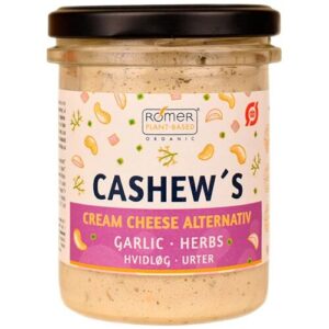 Cashew´s cream cheese alternativ Øko. - 180 gram