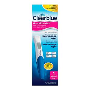 Clearblue Digital Graviditetstest m. Ugeindikator - 1 stk.