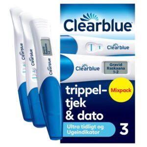 Clearblue Triple Check Graviditetstest - 3 stk.