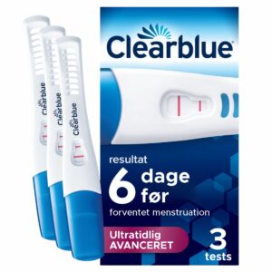 Clearblue Ultratidlig Avanceret Graviditetstest 3 stk