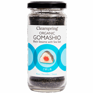 Clearspring Gomasio Sort Sesam M. Havsalt Ø (100 g)