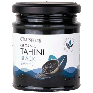 Clearspring Tahin Sort Sesam Ø (170 g)
