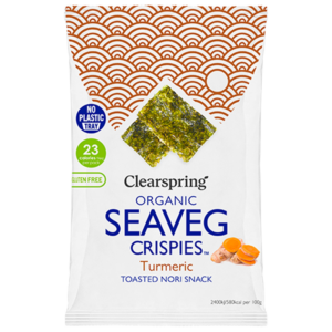 Clearspring Tang Chips Gurkemeje Ø (4 g)