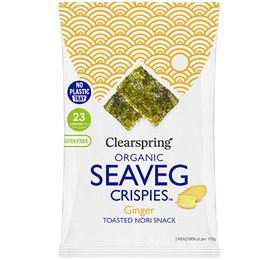 Clearspring Tang chips Ingefær Ø 1 pk. 4 g.