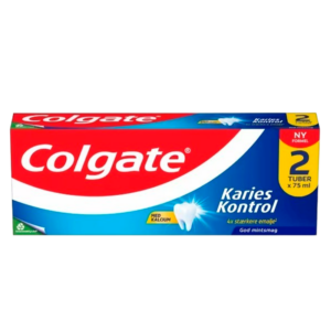 Colgate Karies Kontrol Tandpasta (2 x 75 ml)